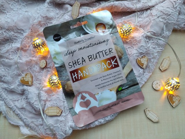 Beautifully scrumptious maska do rąk shea butter