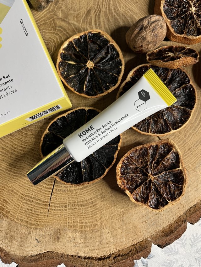 Vital Beauty Kome, Serum pod oczy z ryżem i kwasem hialuronowym