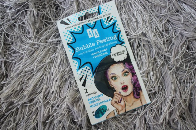AA Bubble Peeling, Peeling bąbelkowy do twarzy, Oczyszczający, Nawilżenie i świeżość, Aktywny węgiel i krzemionka