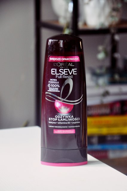 L'Oréal Elseve, Full Resist, Odżywka do włosów, Stop łamliwości, Biotyna, Witamina B5, Arginina