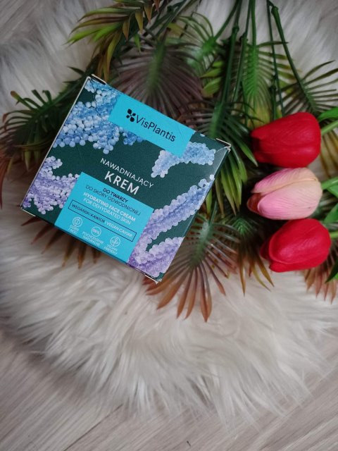 Vis Plantis Krem do twarzy, Nawadniający, Do skóry odwodnionej, Wegański kawior