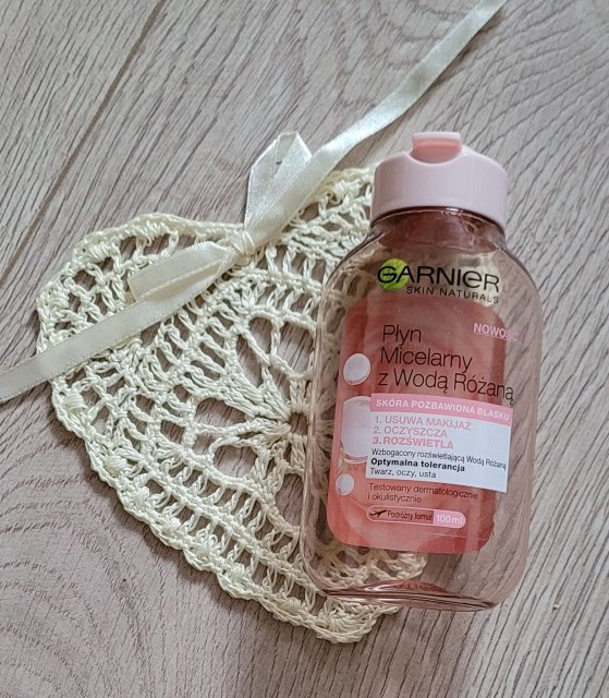 Garnier Skin Naturals, Płyn micelarny, Skóra pozbawiona blasku, Z wodą różaną