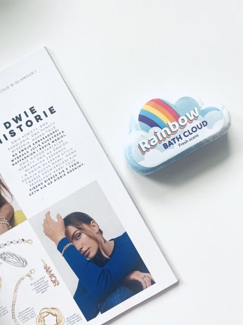 Dayes Europe B.V Kula do kąpieli, Rainbow Bath Cloud, Fresh Scent 