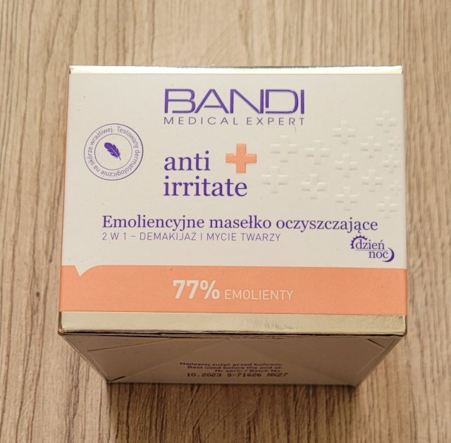 Bandi Medical Expert, Anti Irritate, Masełko do demakijażu, Emoliencyjne, Oczyszczające, 2w1, Demakijaż i mycie twarzy