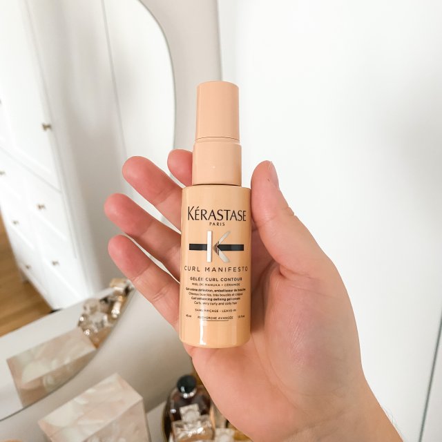 Kerastase Curl Manifesto, Żel do włosów, Nawilżający, Wzmacniający skręt loków, Włosy kręcone, falowane i supełkowe