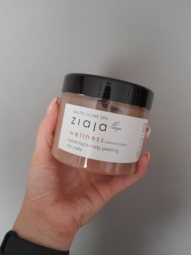 Ziaja Baltic Home SPA, Wellness, Peeling do ciała, Średnioziarnisty, Czekolada i kawa