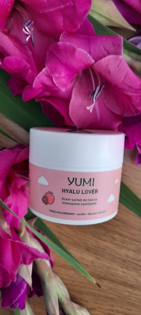 Yumi Krem-sorbet do twarzy, Hyalu Lover, Intensywne nawilżenie 