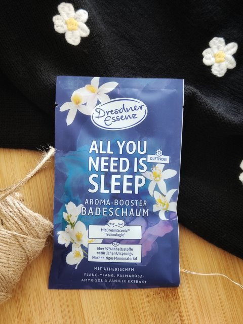 Dresdner Essenz Sól do kąpieli, All You Need Is Sleep