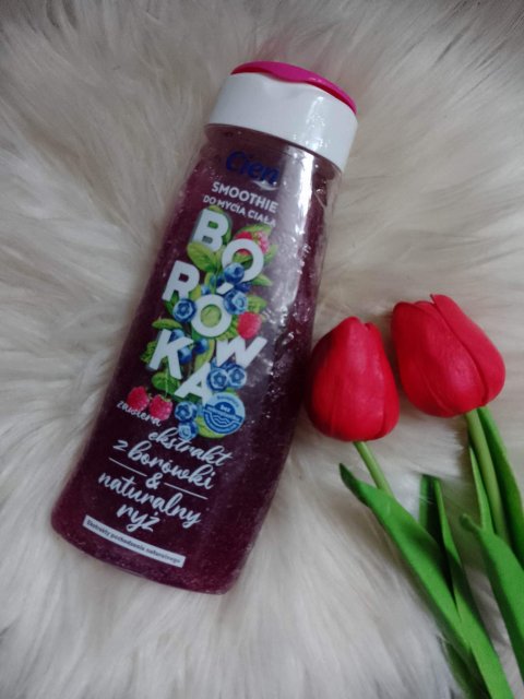 Cien Smoothie do mycia ciała, Borówka, Ekstrakt z boróki & Naturalny ryż