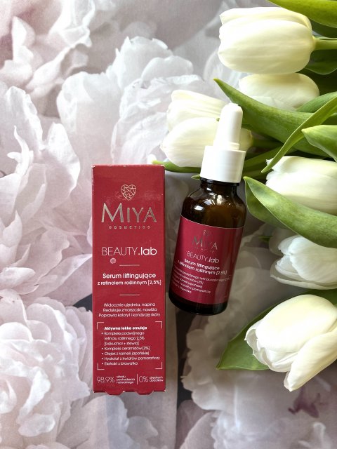 Miya Cosmetics Beauty lab, Serum do twarzy, Liftingujące, Z retinolem roślinnym