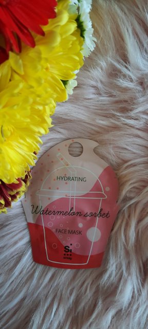SINSAY Maseczka do twarzy, Nawilżająca, Watermelon Sorbet