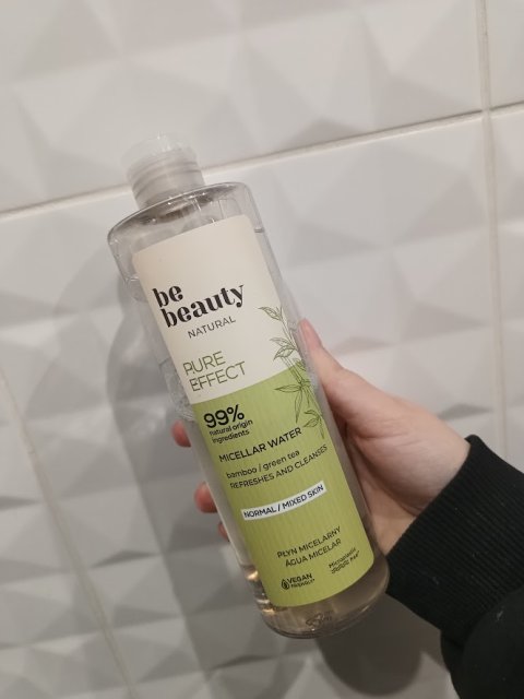 BeBeauty Natural, Płyn micelarny, Pure Effect, Bamboo/Green Tea, Do skóry normalnej i mieszanej