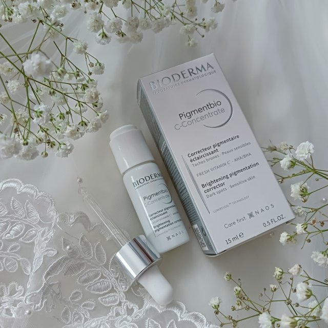 Bioderma Pigmentbio, Koncentrat do twarzy, C-Concentrate, Rozjaśniający, Z witaminą C, Redukujący przebarwienia 