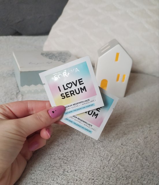 Soraya I Love Serum, Serum do twarzy, Regenerujące, Do cery suchej i wrażliwej, Ukojenie i pielęgnacyjny komfort