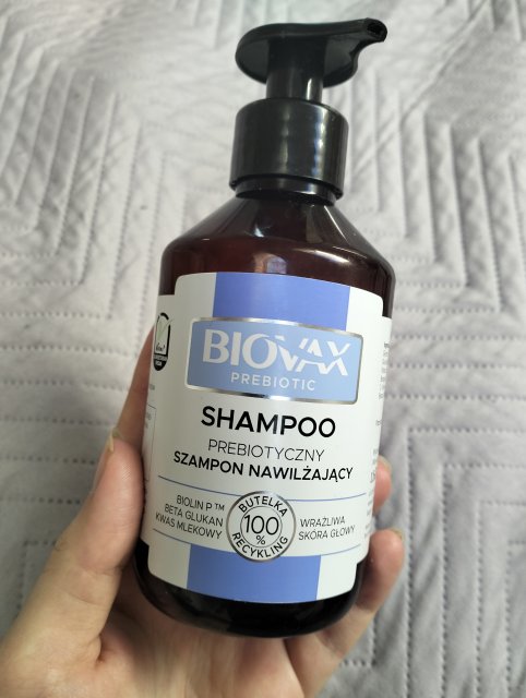 L'biotica Biovax, Szampon do włosów, Prebiotyczny, Nawilżający
