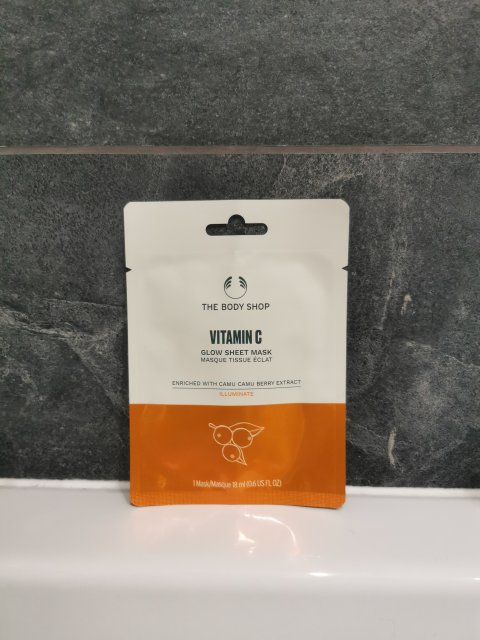 The Body Shop Maska do twarzy w płacie, Vitamin C