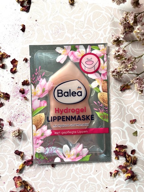 Balea Maseczka do ust, Hydrożelowa, Pflegende, Hydrogel Lippen Maske