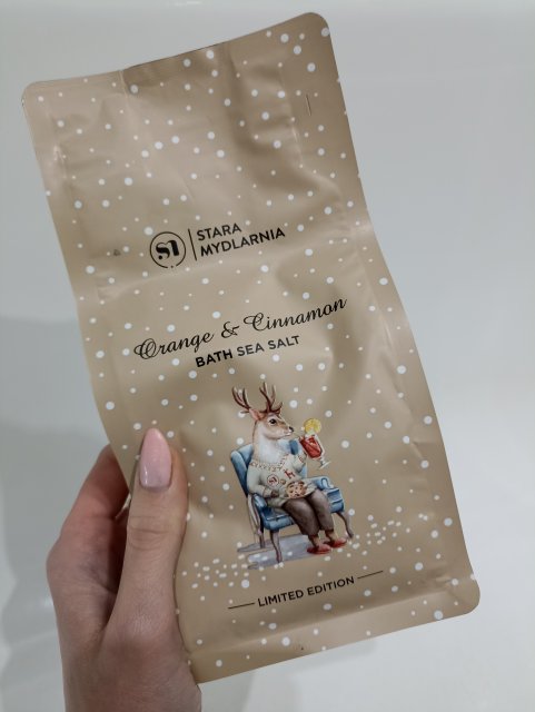 Stara Mydlarnia Sól do kąpieli, Pomarańcza i cynamon