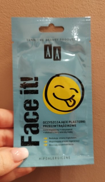 AA Face it!, Plasterki na wypryski, Oczyszczające, Przeciwtrądzikowe