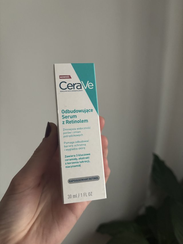 CeraVe Serum do twarzy, Odbudowujące, Z retinolem, Kapsułkowy retinol