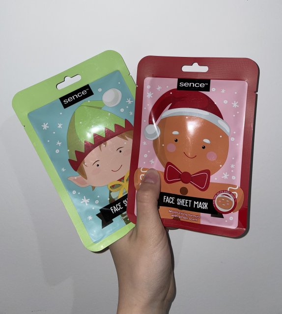 sence beauty Maseczka do twarzy w płacie, Let it Glow! Wanilia, Deep Cleansing