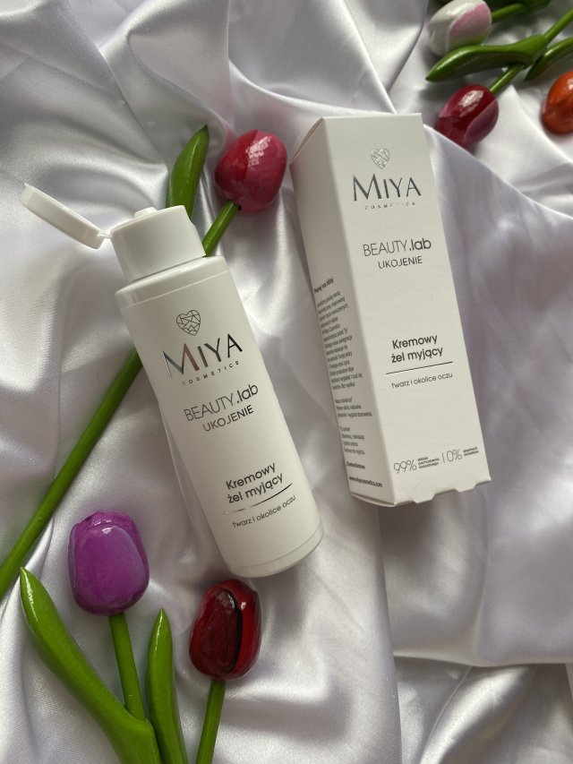 Miya Cosmetics Beauty lab, Żel myjący, Kremowy, Ukojenie