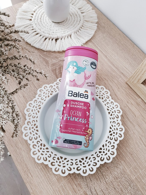 Balea, Ocean Princess, Żel pod prysznic i szampon do włosów, 2w1 