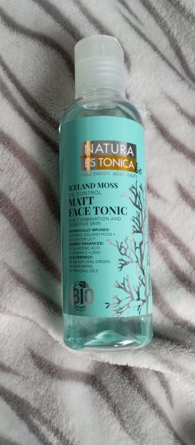 Natura Estonica Bio, Iceland Moss, Tonik do twarzy, Matujący