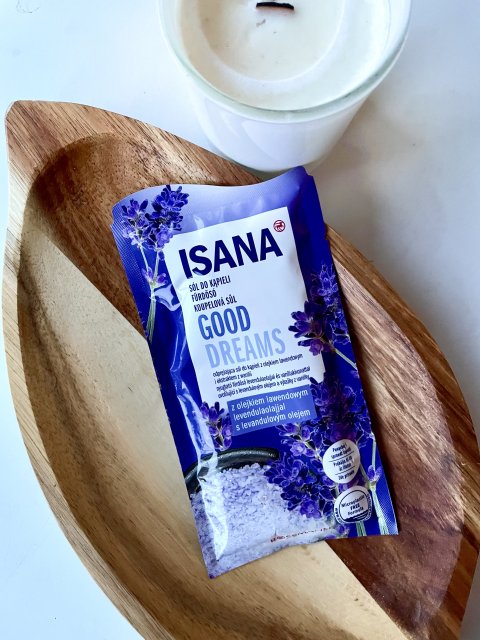 Good Dreams Isana, sól do kąpieli z olejkiem lawendowym