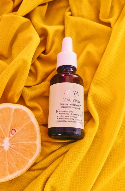Miya Cosmetics Beauty lab, Serum do twarzy na przebarwienia, Witamina C
