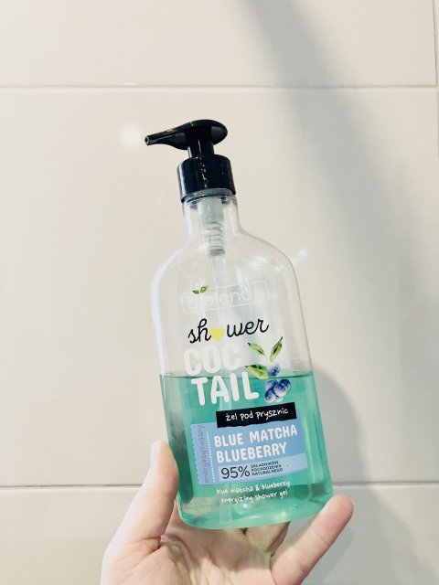 Bielenda Shower Coctail, Żel pod prysznic, Blue Matcha Bluberry