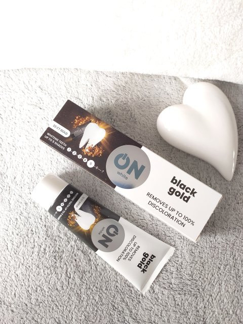 WhiteON Pasta do zębów, Black Gold