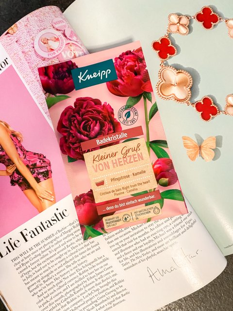 Kneipp Kryształki do kąpieli, Kleiner Gruß von Herzen, Piwonia