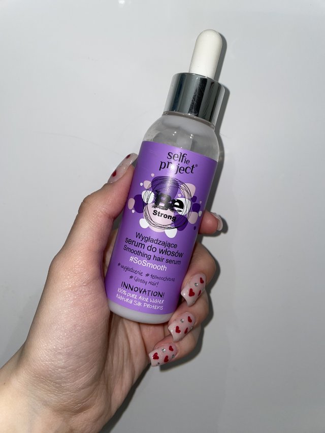 Selfie Project Be Strong, Serum do włosów, Wygładzające, #SoSmooth