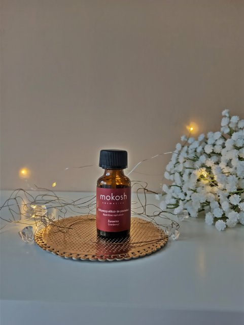 Mokosh Odżywczy eliksir do paznokci, Żurawina