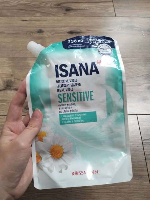 Isana Mydło do rąk w płynie, Sensitive