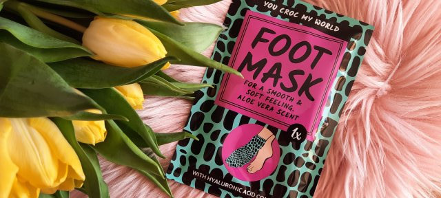 Dayes Europe B.V Maska do stóp w formie skarpetek, Z aloesem, You Croc My World