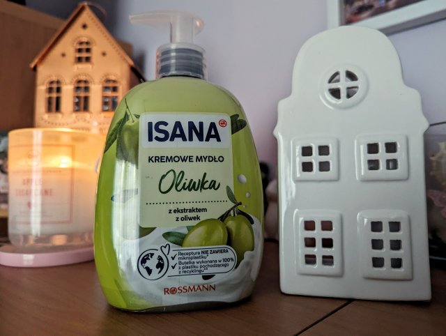 Isana oliwka mydło w płynie 