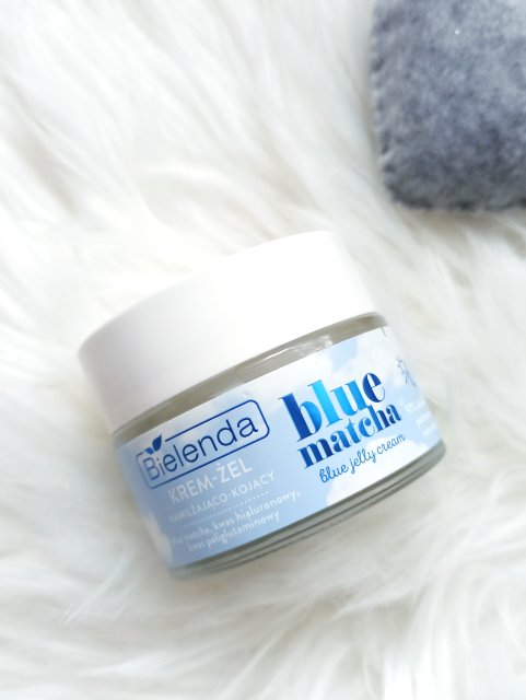 Bielenda Blue Matcha, Krem- żel do twarzy, Nawilżająco - kojący