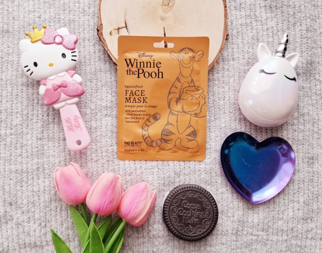 Mad Beauty Maska do twarzy w płacie, Disney, Winnie the Pooh, Passionfruit, Tiger