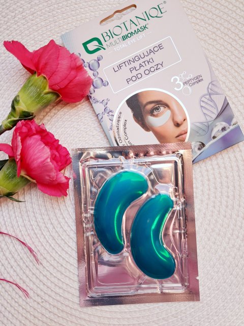 Biotaniqe Total Eye Lift, Płatki pod oczy, Liftingujące