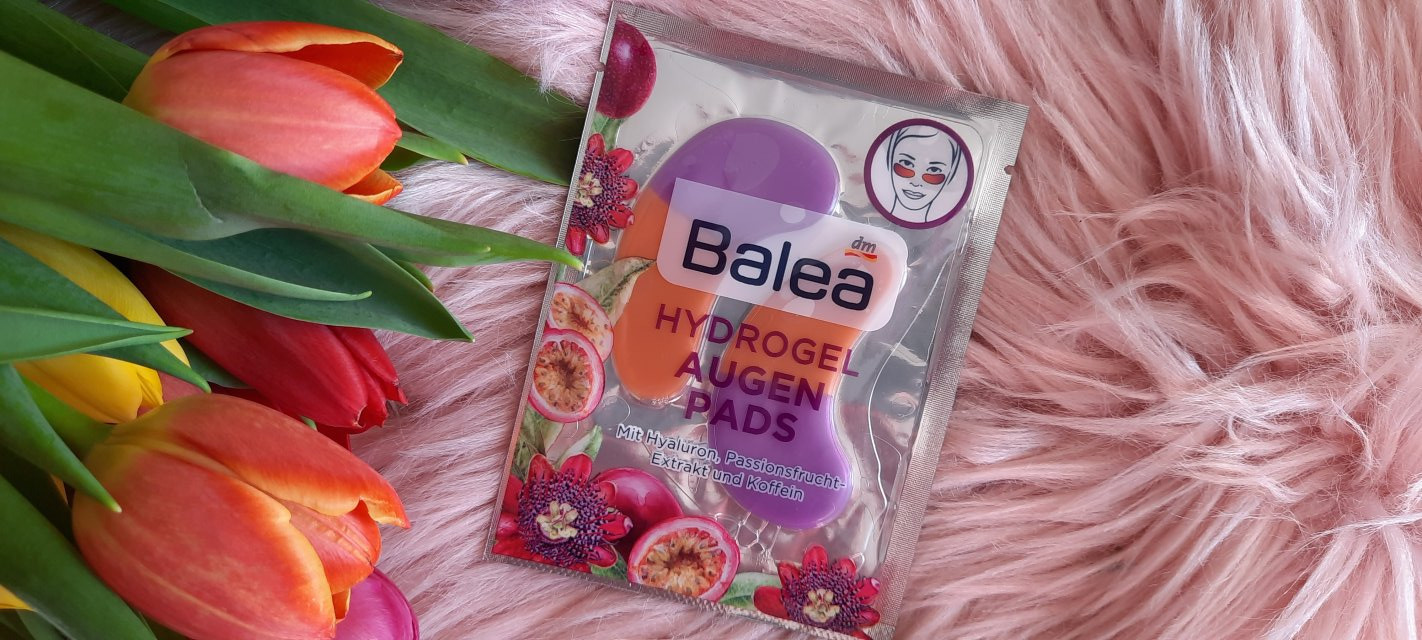 Balea Płatki pod oczy, Hydrożelowe, Kwas hialuronowy, Ekstrakt z marakui i kofeina 