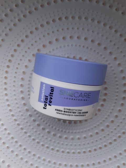 Shecare Krem-booster do twarzy, Solution Total Revital, Synbiotyczny, Rewitalizująco-nawilżający, Na dzień