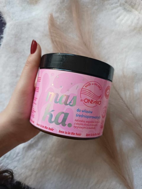 OnlyBio Hair Balance, LOVE HAIR, Maska ratunkowa