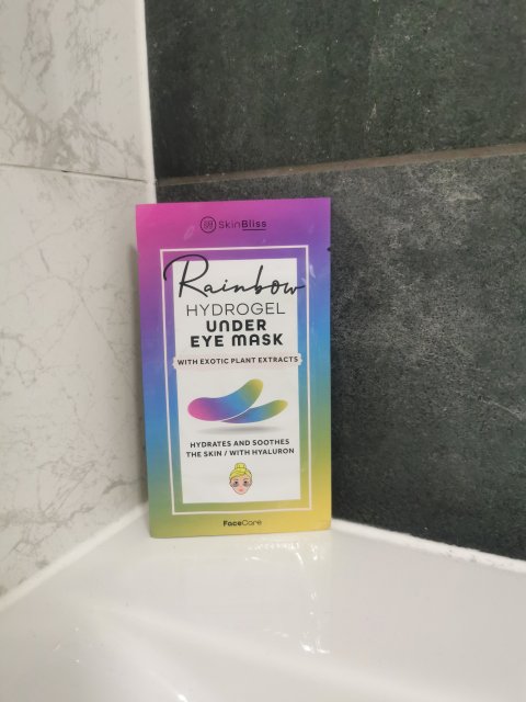 Dayes Europe B.V Maska pod oczy w płatkach, Hydrożelowa, Rainbow, Nawilżająco-łagodząca