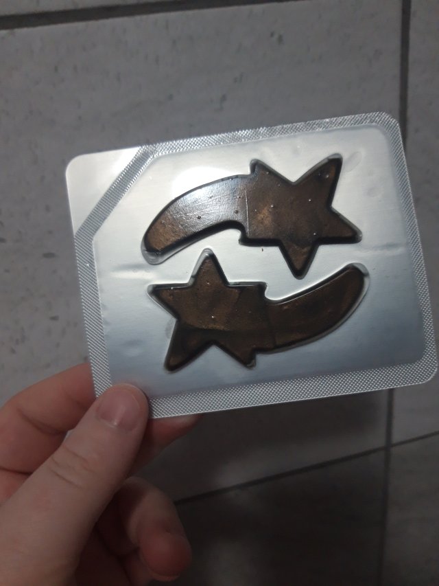 NIUQI Płatki pod oczy, Hydrożelowe, Gwiazdki, Kalendarz Adwentowy 2023