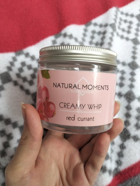 Organique Pianka do mycia ciała, Natural Moments, Czerwona porzeczka, Red Currant