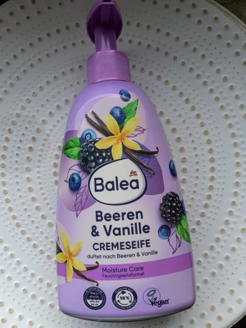 Balea Mydło w płynie, Cremeseife Beeren & Vanille