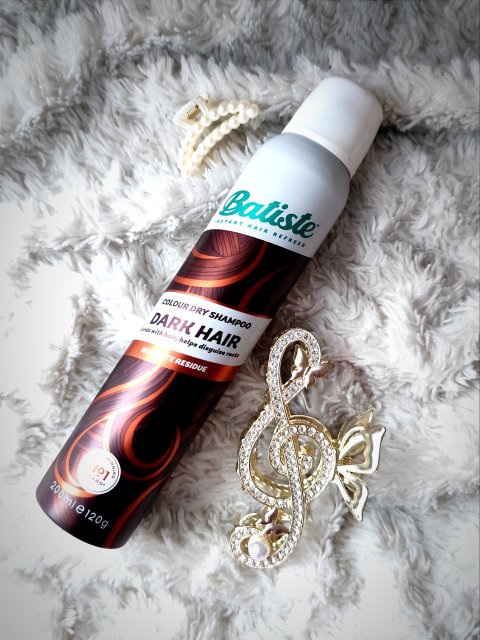 Batiste Suchy szampon do włosów, Dry Shampoo & a Hint of Color, Dark Hair