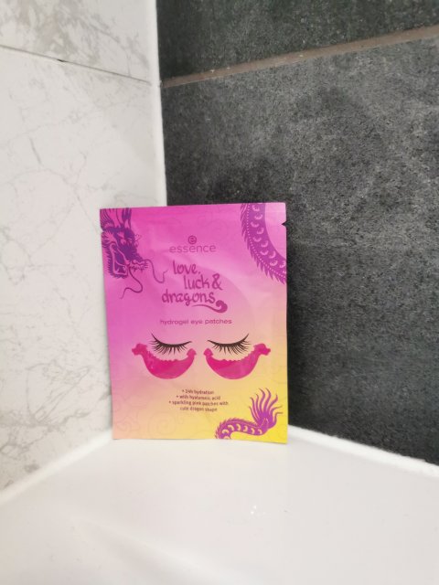 Essence Płatki pod oczy, Hydrożelowe, Love, Luck & Dragons